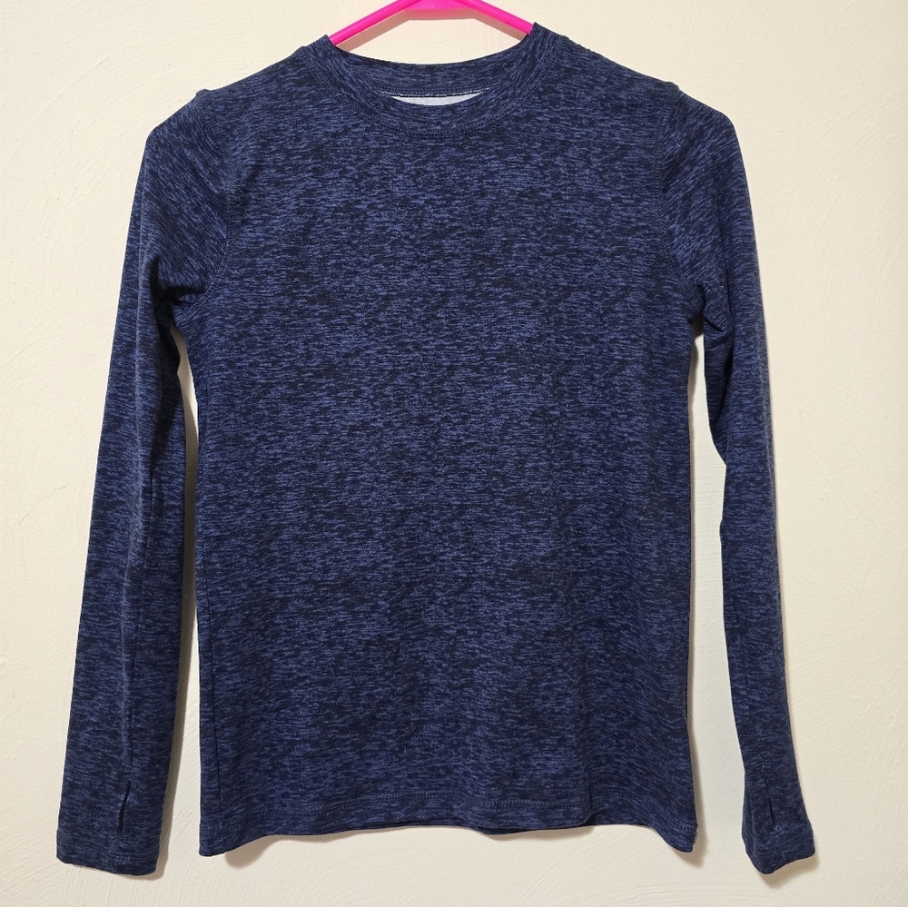 Navy Long Sleeve Tee for Kids
